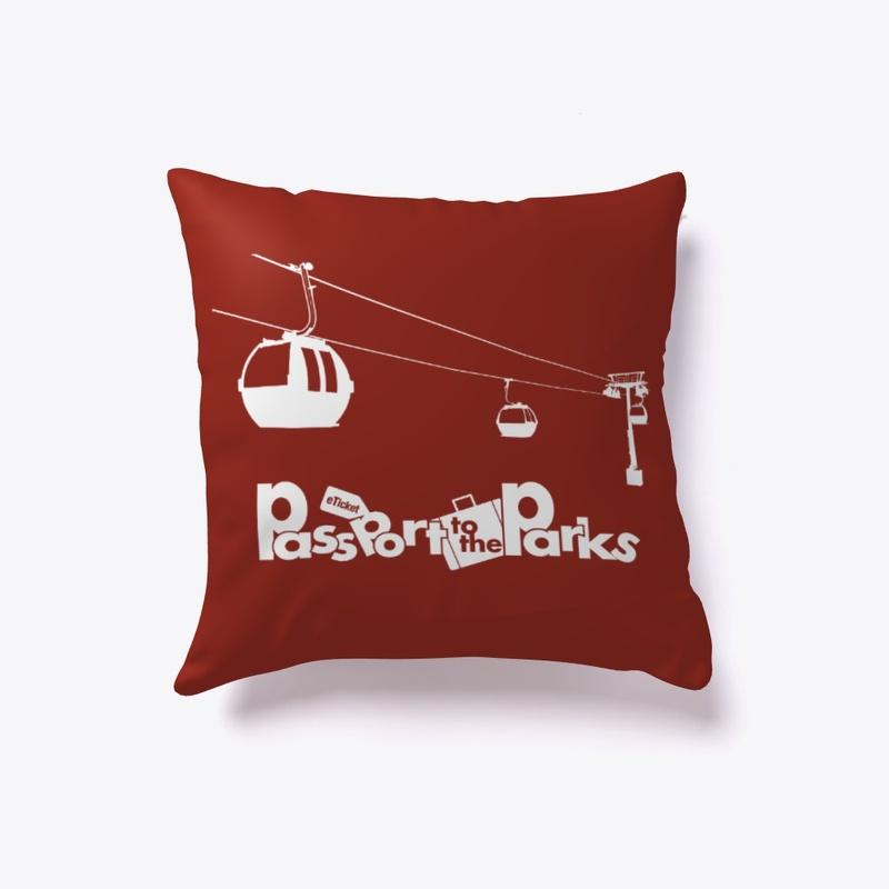 Passport To The Parks Gondola Pillow